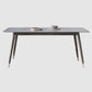 Modern Sintered Stone Top Kitchen Dining Table Rectangle Gray Dining Table with 4 Legs Base Clearhalo ' dining_table' 'Dining Tables & Seating' 'Dining Tables' 'furn' 'furn_dining_table' 'Furniture' 'furniture_dining_table' 'Kitchen & Dining Furniture' 'kitchen&dining_furn' 'kitchen' 'kitchen_dining_table' 1200x1200_f9512e6f-fb78-4539-b5fa-99190f134607