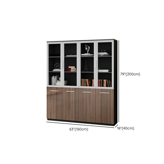 Classeur traditionnel classeur vertical en bois avec étagères