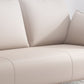 Glam Pillows Square Arm Living Room Faux Leather Standard Seating