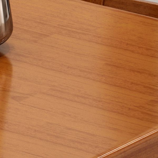 Modern Square Dinner Table Brown Solid Wood Tabletop for 2 Persons Clearhalo 'Dining Tables & Seating' 'Dining Tables' 'dining_table' 'furn' 'furn_dining_table' 'Furniture' 'Kitchen & Dining Furniture' 1200x1200_f960cb2d-d30a-4f41-bffe-d434b79ab52c
