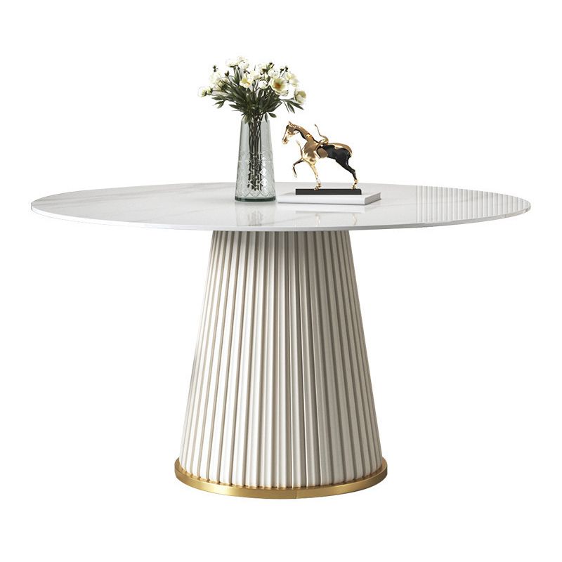 Nordic Sintered Stone Dining Room Set with Round Leg Dining Furniture for Home Use Clearhalo 'Dining Room Sets' 'Dining Tables & Seating' 'dining_room_set' 'furn' 'furn_dining_room_set' 'Furniture' 'furniture_dining_room_set' 'Kitchen & Dining Furniture' 'kitchen&dining_furn' 'kitchen' 1200x1200_f96c6951-f449-49a6-acdf-c7c371929956