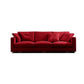 Contemporary Slipcovered Living Room Square Arm Pillows Seating Clearhalo 'furn' 'furn_sofas' 'Furniture' 'Living Room Furniture' 'Sofa' 'sofas' 1200x1200_f96d55a1-f572-422d-812d-7e913c1d86e5