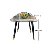 Table à manger gris de style moderne