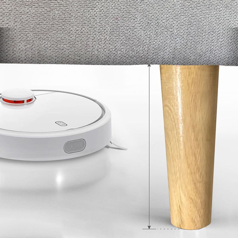 Linen Modern Standard Sofa 25.5"W Square Arm Sofa with Bolster Pillows for Living Room Clearhalo 'furn' 'furn_sofas' 'Furniture' 'furniture_sofas' 'Living Room Furniture' 'Sofa' 'sofas' 1200x1200_f970f829-21c6-4c3e-b1d5-6339ba221a3e