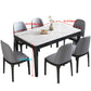 Industrial Sintered Stone Dining Table Solid Wood Dining Table for Dining Room Clearhalo 'Dining Tables & Seating' 'Dining Tables' 'dining_table' 'furn' 'furn_dining_table' 'Furniture' 'furniture_dining_table' 'Kitchen & Dining Furniture' 'kitchen' 'kitchen_dining_table' 1200x1200_f9723b22-905a-4358-97d9-e1f6d6a5ca39
