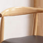 Chaise de restauration en bois de cuisine en bois chaise de salle à manger rembourrée contemporaine