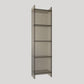 Scandinavian Style Bookshelf 9.84"W Closed Back Bookcase for Home Office Study Room Clearhalo 'Bookcases' 'furn' 'furn_bookcases' 'Furniture' 'furniture_bookcases' 'kitchen' 'kitchen_bookcases' 'Living Room Furniture' 'Office Furniture' 1200x1200_f97292c9-222b-4da1-9caf-82417d2da97f