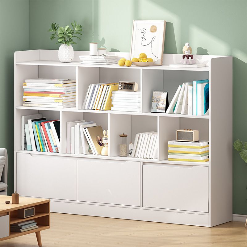 Ingeniero escandinavo Wood Bookshelf 7.8 "W Bookshelf for Home