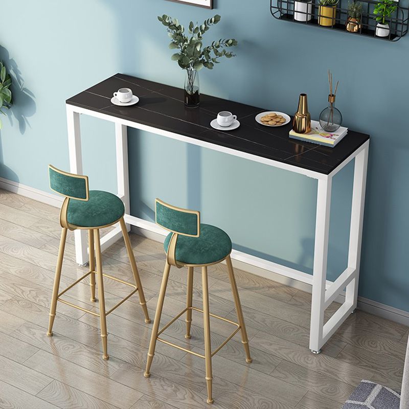 Moderne stijl Bar Tabel 42-inch Hoogte pubtafel voor eetkamer, alleen tafel