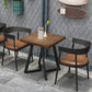 Industrial Metal Dining Table Furniture 1/2/3/5 Pieces Home Table and Chair Set Clearhalo 'Dining Room Sets' 'Dining Tables & Seating' 'dining_room_set' 'furn' 'furn_dining_room_set' 'Furniture' 'Kitchen & Dining Furniture' 1200x1200_f97c4fb8-5414-4c6d-8d68-3344bc022172