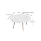 Metal and Slate Table Contemporary Style Home Retractable Round Dining Table Clearhalo 'Dining Tables & Seating' 'Dining Tables' 'dining_table' 'furn' 'furn_dining_table' 'Furniture' 'Kitchen & Dining Furniture' 1200x1200_f981be45-67e3-40e6-986b-31c1a6716e9a