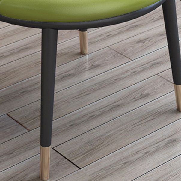 Faux Leather Contemporary Dining Chair with 4 Legs Matte Finish Solid Back Chair Clearhalo 'Dining Chairs' 'Dining Tables & Seating' 'dining_chair' 'furn' 'furn_dining_chair' 'Furniture' 'furniture_dining_chair' 'Kitchen & Dining Furniture' 1200x1200_f98490e9-4c42-4ca5-94ad-5a4c00bbaec5