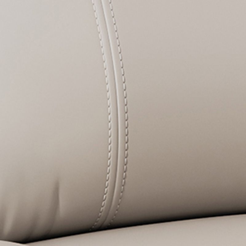 Metal Frame Standard Recliner Faux Leather Recliner Chair with Lumbar Clearhalo 'Chairs & Seating' 'furn' 'furn_recliners' 'Furniture' 'Living Room Furniture' 'Recliners' 1200x1200_f98a33b5-a69a-470e-9db9-251886b2bb2d