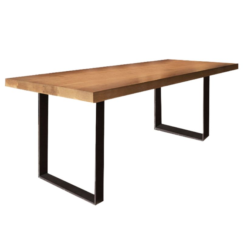 Modern 1/7 Pieces Dining Set Rectangle Pine Wood Dining Table for Dining Room Kitchen Clearhalo 'Dining Room Sets' 'Dining Tables & Seating' 'dining_room_set' 'furn' 'furn_dining_room_set' 'Furniture' 'Kitchen & Dining Furniture' 1200x1200_f98ae18e-501c-4278-9654-914a4ffe26f5