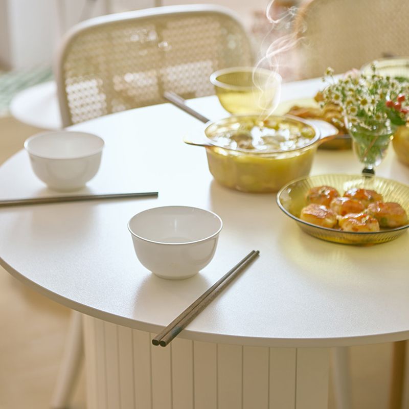 Contemporary Dining Table Sintered Stone Table with Double Pedestal for Dining Clearhalo ' dining_table' 'Dining Tables & Seating' 'Dining Tables' 'furn' 'furn_dining_table' 'Furniture' 'furniture_dining_table' 'Kitchen & Dining Furniture' 'kitchen&dining_furn' 'kitchen' 'kitchen_dining_table' 1200x1200_f98cb08e-351a-404b-bba1-b774bdc7d144