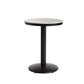Modern 1/3 Pieces Bar Table Set Round Stone Counter Table with Backrest Stools Clearhalo 'Bar Furniture' 'furn' 'furn_home_bar_bar_sets' 'Furniture' 'Home Bars & Bar Sets' 'home_bar_bar_sets' 'Kitchen & Dining Furniture' 1200x1200_f98e5a62-f086-499b-9af9-f2e58e147db6