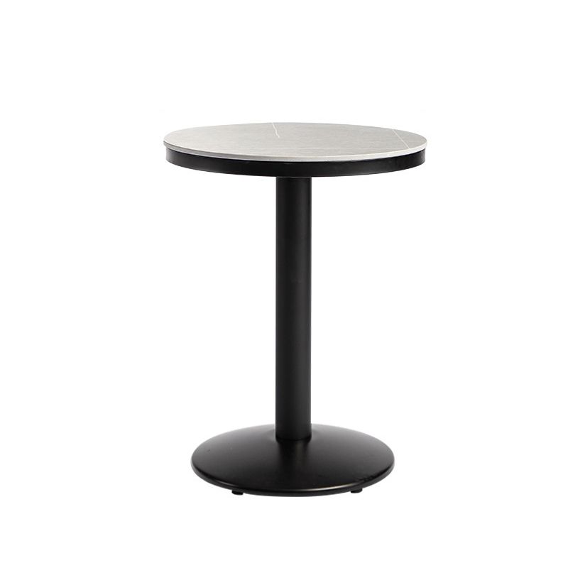 Modern 1/3 Pieces Bar Table Set Round Stone Counter Table with Backrest Stools Clearhalo 'Bar Furniture' 'furn' 'furn_home_bar_bar_sets' 'Furniture' 'Home Bars & Bar Sets' 'home_bar_bar_sets' 'Kitchen & Dining Furniture' 1200x1200_f98e5a62-f086-499b-9af9-f2e58e147db6