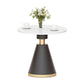 Luxury Sintered Stone Top Dining Table Indoor Round Table with Metal Pedestal Clearhalo 'Dining Tables & Seating' 'Dining Tables' 'dining_table' 'furn' 'furn_dining_table' 'Furniture' 'furniture_dining_table' 'Kitchen & Dining Furniture' 'kitchen' 'kitchen_dining_table' 1200x1200_f99102cf-78be-44e1-b967-51e6ae4b6cc8