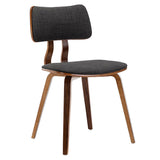 Contemporary Home Side Chair Open Back Upholstered Wood Dining Room Chair Clearhalo ' kitchen&dining_furn' 'Dining Chairs' 'Dining Tables & Seating' 'dining_chair' 'furn' 'furn_dining_chair' 'Furniture' 'furniture_dining_chair' 'Kitchen & Dining Furniture' 'kitchen' 1200x1200_f99584be-79c3-411e-be70-e632c1394762