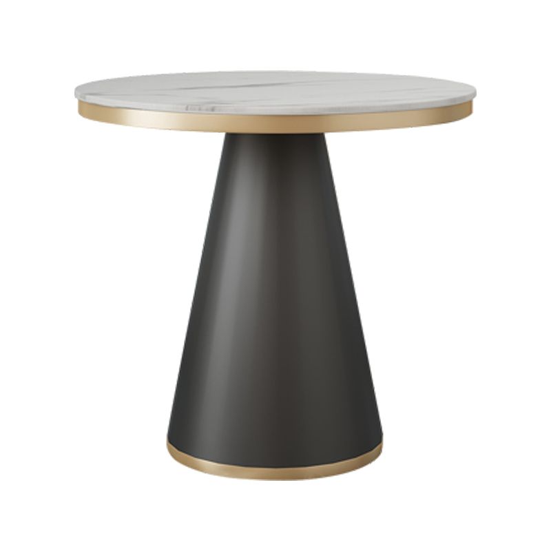 Glam Style 1/5 Pieces Dining Set Sintered Stone Dining Table Set for Home Use Clearhalo 'Dining Room Sets' 'Dining Tables & Seating' 'dining_room_set' 'furn' 'furn_dining_room_set' 'Furniture' 'furniture_dining_room_set' 'Kitchen & Dining Furniture' 'kitchen&dining_furn' 'kitchen' 1200x1200_f9967f4f-fc1a-43f4-94c4-49a1e3308dfa