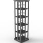 Open Vertical Industrial Corner Bookshelf Metal Frame Manufactured Wood Shelf Bookshelf Clearhalo 'Bookcases' 'furn' 'furn_bookcases' 'Furniture' 'furniture_bookcases' 'kitchen' 'kitchen_bookcases' 'Living Room Furniture' 'Office Furniture' 1200x1200_f99d2fce-76ab-4b99-80de-e8e7c10780c9