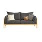 Stationary Cotton 2-seater Living Room Square Arm Cushions Sofa Clearhalo 'furn' 'furn_sofas' 'Furniture' 'Living Room Furniture' 'Sofa' 'sofas' 1200x1200_f99e6b8f-9a48-45ff-a919-1b06b29a8a7b