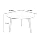 Round Clear Glass Coffee Table Nordic 3 Legs Coffee Cocktail Table Clearhalo 'Coffee & Accent Tables' 'Coffee Tables' 'coffee_tables' 'furn' 'furn_coffee_tables' 'Furniture' 'Living Room Furniture' 1200x1200_f9a0d6a0-dea4-419f-bfc8-31ebd3617576