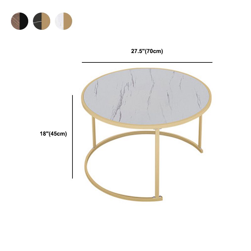 Tavolino in legno massiccio da 2 pezzi Tavolino in legno per soggiorno