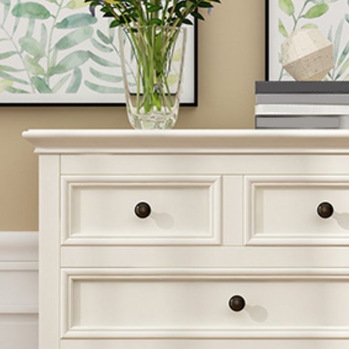 American traditionnel lingerie poitrine Birch rangement commode coffre pour chambre à coucher