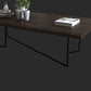 Solid Wood Coffee Table Abstract Coffee Cocktail Table in Brown Clearhalo 'Coffee & Accent Tables' 'Coffee Tables' 'coffee_tables' 'furn' 'furn_coffee_tables' 'Furniture' 'Living Room Furniture' 1200x1200_f9a7c1c8-4f0b-43d9-bf33-2f680f4d5f75