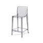 Industrial Plasticr Bar-stool Square Seat Counter Bar Stool with Plastic Legs Clearhalo 'Bar Furniture' 'Bar Stools' 'bar_stools' 'furn' 'furn_bar_stools' 'Furniture' 'Kitchen & Dining Furniture' 1200x1200_f9a8754a-e541-43e9-b760-fdad50ec7396