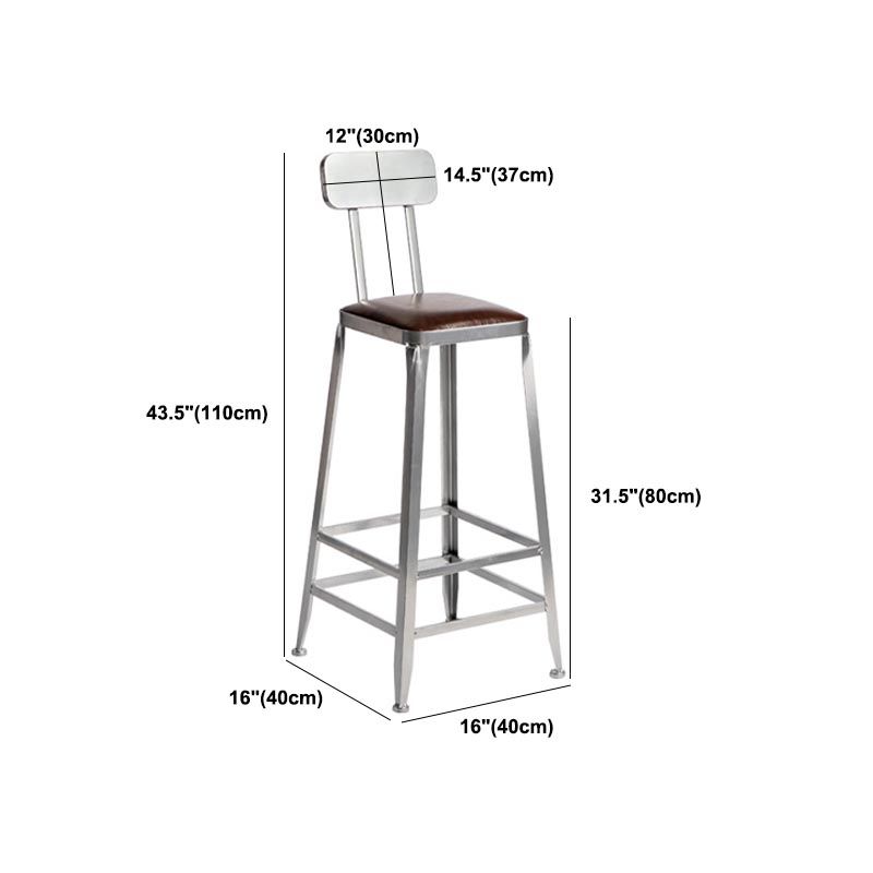 Set tavolo da bar in legno massello stile industriale da 1/2/3 pezzi