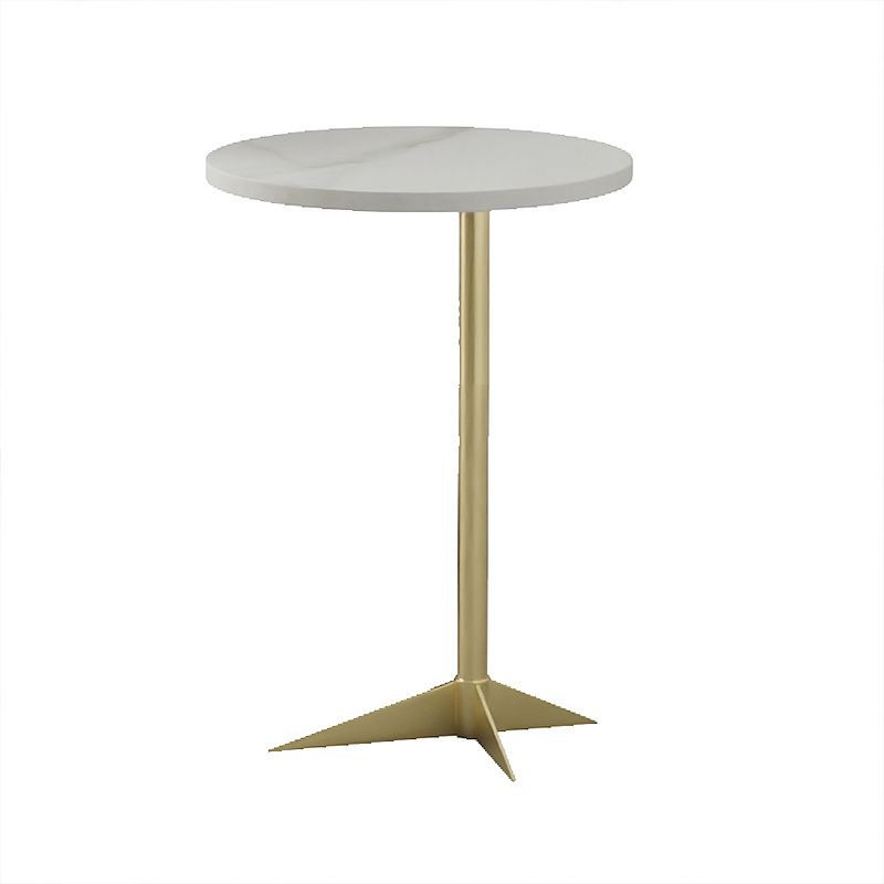 1 Shelf Accent Table Nightstand 19.68" Tall Glam Bedside Cabinet Clearhalo 'Bedroom Furniture' 'furn' 'furn_night_stand' 'Furniture' 'night_stand' 'Nightstands' 1200x1200_f9a98032-37c9-4a61-a484-d8da42d0e722