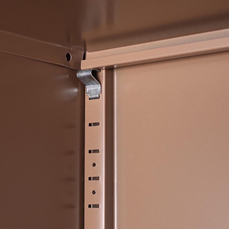 Armoire à porte à charnière moderne avec armoire de tige de vêtements pour la maison