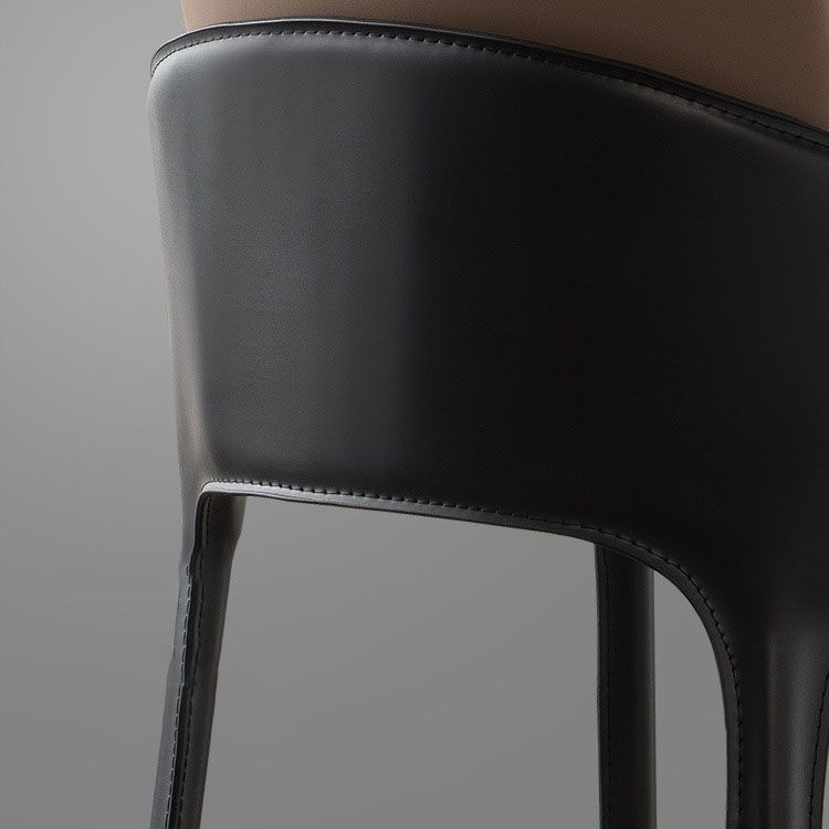 Modern Style Arm Chair Faux Leather Dining Chair for Dining Room Clearhalo 'Dining Chairs' 'Dining Tables & Seating' 'dining_chair' 'furn' 'furn_dining_chair' 'Furniture' 'furniture_dining_chair' 'Kitchen & Dining Furniture' 1200x1200_f9ab2235-3f7a-4951-a95c-141b9c89322e