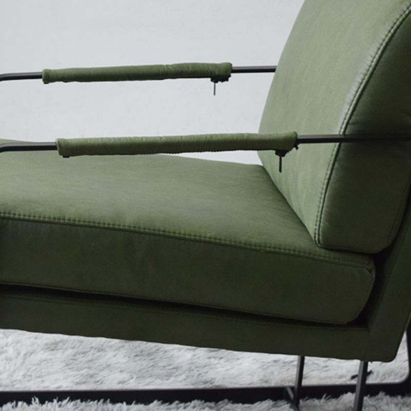 Square Arms Included Chair 31.49" Wide Armchair with Loose Back Clearhalo 'Accent Chairs' 'accent_chairs' 'Chairs & Seating' 'furn' 'furn_accent_chairs' 'Furniture' 'Living Room Furniture' 1200x1200_f9abc5dd-f7f3-4f0b-a150-0211ffc13767