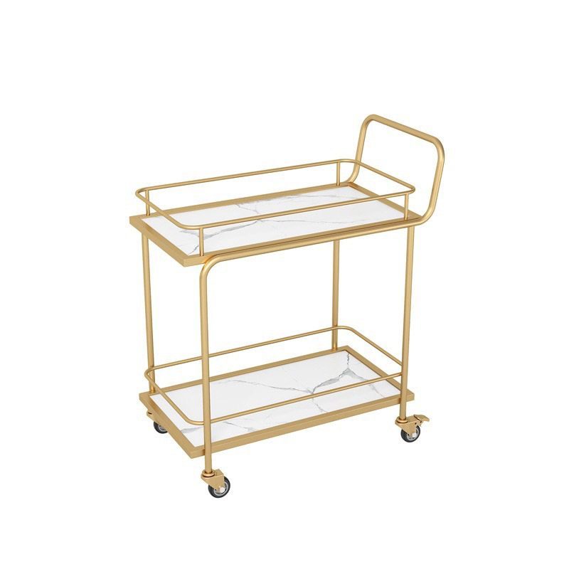 Rolling Kitchen Trolley Manufactured Wood Modern Kitchen Trolley Clearhalo 'furn' 'furn_kitchen_islands_carts' 'Furniture' 'Kitchen & Dining Furniture' 'Kitchen Islands & Carts' 'kitchen_islands_carts' 1200x1200_f9b34523-848a-45cf-a989-368d64911c79