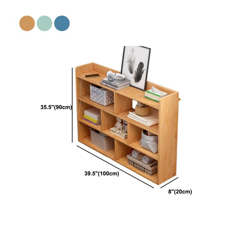 35,43 "Taltabo in legno alto tavolo da notte aperto con scaffali