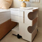 Nightstand Contemporary Night Table with Drawers and Shelves Clearhalo 'Bedroom Furniture' 'furn' 'furn_night_stand' 'Furniture' 'night_stand' 'Nightstands' 1200x1200_f9b4d3b4-4d05-4594-b732-bf96f3d5e200