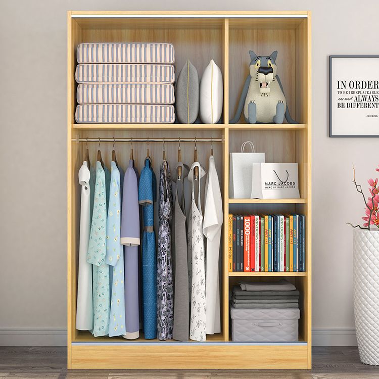 Armadio moderno del guardaroba in stile armadio in legno ingegnerizzato per la casa