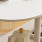 14" Wide Contemporary Corner Table Storage Oval Accent Side Table Clearhalo 'Coffee & Accent Tables' 'End & Side Tables' 'end_side_tables' 'furn' 'furn_end_side_tables' 'Furniture' 'Living Room Furniture' 1200x1200_f9b8f400-6ce3-4d72-9d38-3e6ae4ddbb9d