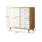 Contemporary Rectangle Storage Cabinet with Drawer Wooden Accent Cabinet