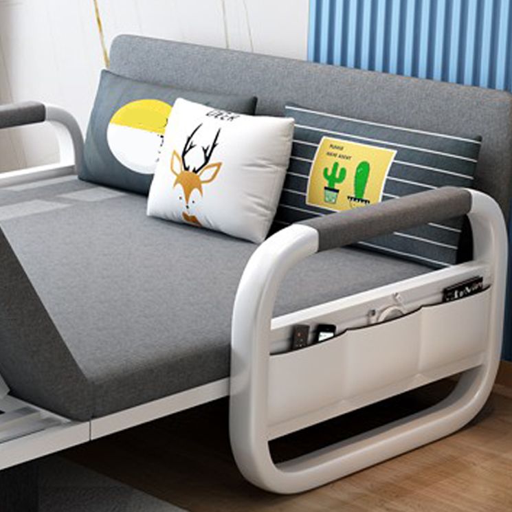 35,43 "divano dormiente largo largo con divano grigio chiaro