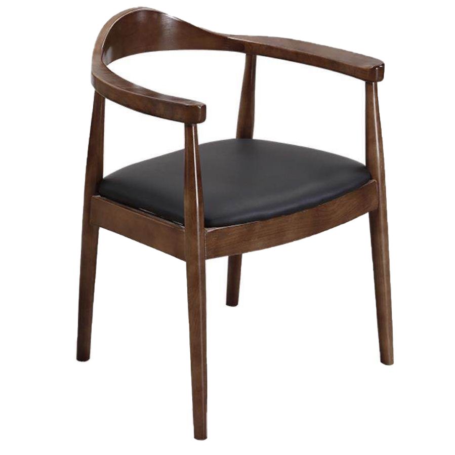 Modern Solid Wood Kitchen and Dining Room Chair Open Back Dining Side Chair Clearhalo 'Dining Chairs' 'Dining Tables & Seating' 'dining_chair' 'furn' 'furn_dining_chair' 'Furniture' 'furniture_dining_chair' 'Kitchen & Dining Furniture' 1200x1200_f9c188f6-fa86-4140-91e3-b15b8f88239b