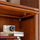 Moderne houten boekenkast drijvende deuren omvatten boekenplank met planken