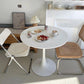 Simple Style Home Solid Wood Dining Table Round Shape Table with Tulip Base Clearhalo ' dining_table' 'Dining Tables & Seating' 'Dining Tables' 'furn' 'furn_dining_table' 'Furniture' 'furniture_dining_table' 'Kitchen & Dining Furniture' 'kitchen&dining_furn' 'kitchen' 'kitchen_dining_table' 1200x1200_f9c5ab7f-7044-4ee7-88c7-48cfe6c3d853