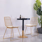 Industrial Style Black Iron Bar Table Wood Round Top Bistro Table with Pedestal Clearhalo 'Bar Furniture' 'Bar Tables' 'bar_tables' 'furn' 'furn_bar_tables' 'Furniture' 'furniture_bar_tables' 'Kitchen & Dining Furniture' 1200x1200_f9c7f3c2-2a98-428f-bf4a-cca7288bfbae