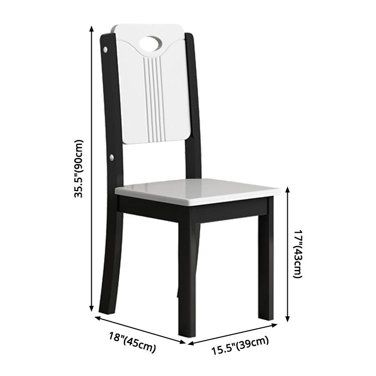 Contemporary Style Side Chair for Home Use Dining Armless Accent Chairs Clearhalo ' kitchen&dining_furn' 'Dining Chairs' 'Dining Tables & Seating' 'dining_chair' 'Furniture' 'furniture_dining_chair' 'Kitchen & Dining Furniture' 'kitchen' 1200x1200_f9caad35-3401-4764-9b7e-a6c5b5b03a27