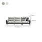 Faux Leather Modern Sectional Sofa, Pillow Top Arm Sectional couch