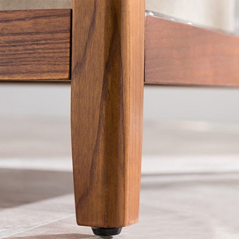 Wood Side 23.6"Tall Table Square End Table Contemporary with Shelf for Living Room Clearhalo 'Coffee & Accent Tables' 'End & Side Tables' 'end_side_tables' 'furn' 'furn_end_side_tables' 'Furniture' 'Living Room Furniture' 1200x1200_f9cee0d9-f6dc-4a90-be2f-fccd59cbc849